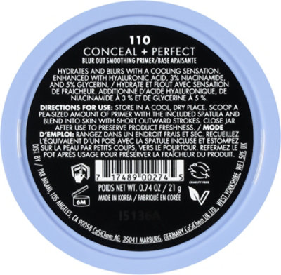 Primer Conceal & Perf Clear - 0.81 OZ - Image 4