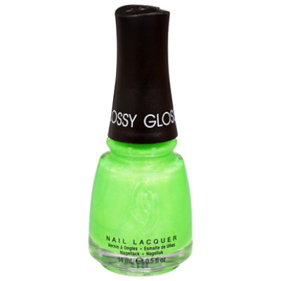 China Glaze Polish Frosty Lime - 0.5 OZ - Image 2