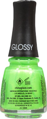 China Glaze Polish Frosty Lime - 0.5 OZ - Image 4