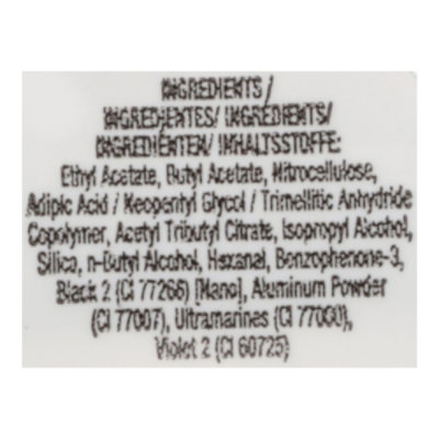 China Glaze Polish Shadow Ban - 0.5 OZ - Image 3