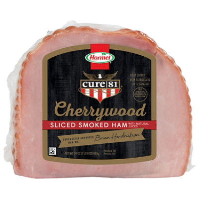 Cure 81 Ham Smoked Cherry Wood Sliced - 24 OZ