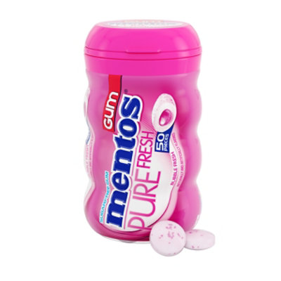 Mentos Pure Fresh Sugar-free Chewing Gum Bubble Fresh - 50 PC - Image 2