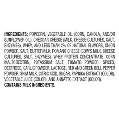 Smartfood Popcorn Doritos Nacho Cheese, 5.5 Oz - 5.5 OZ - Image 4