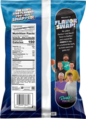 Ruffles Flavor Swap Cool Ranch Potato Chips - 8 Oz - Image 5