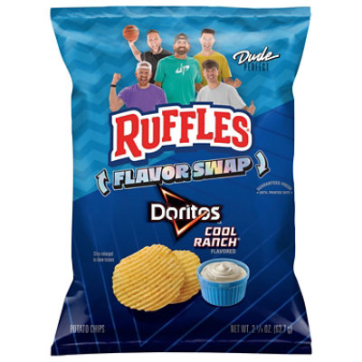 Ruffles Potato Chips Doritos Cool Ranch - 2.25 OZ - Image 1
