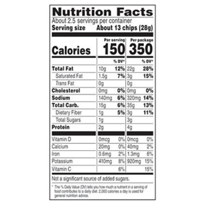 Ruffles Potato Chips Doritos Cool Ranch - 2.25 OZ - Image 3