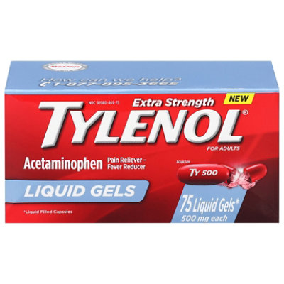 Tylenol Es Liquid Gels 75ct - 75 CT - Image 2
