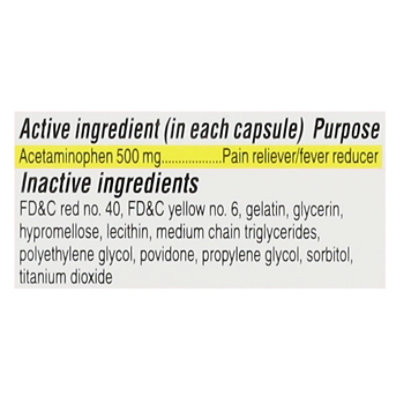 Tylenol Es Liquid Gels 18ct - 18 CT - Image 3