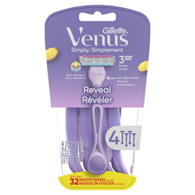 Venus Simply3 Revitalize Disp Razors - 4 CT - Image 8