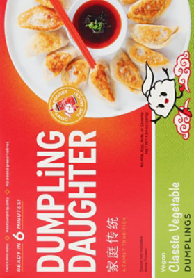Dumpling Daughter Dumpling Classic Vegetable - 9.5 OZ - Image 5