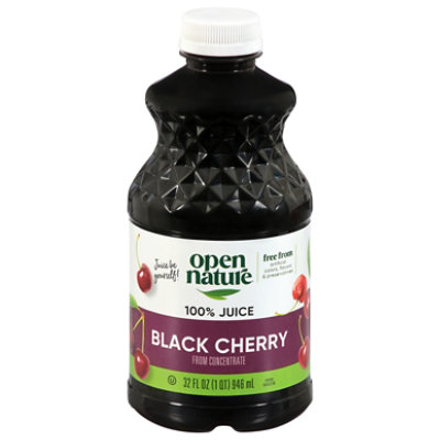 Open Nature Black Cherry Juice 32 Fz - 32 FZ