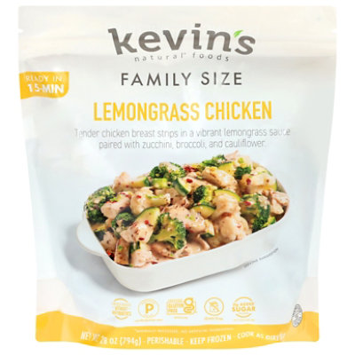 Kevins Natural Lemongrass Chicken 28oz - 28 OZ - Image 1