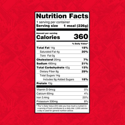 Comfort Cravers Pasta & Meatballs - 9 OZ - Image 2