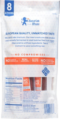 Bavarian Meats Hot And Spicy Lil Landjaeger Smoked Meat Sticks 8ct 1oz - 8 CT - Image 5