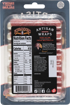 Formaggio Artisan Wrap Hard Salami - 5 OZ - Image 5