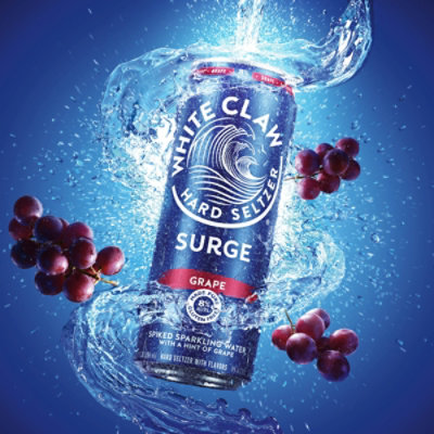 White Claw Surge Grape Can - 19.2 FZ - Image 2