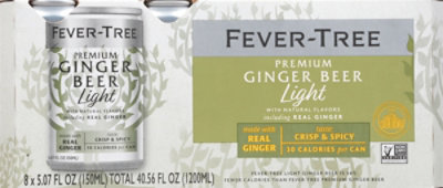 Fever Tree Ginger Beer Light 8-5.07fz - 8-5.07 FZ - Image 5