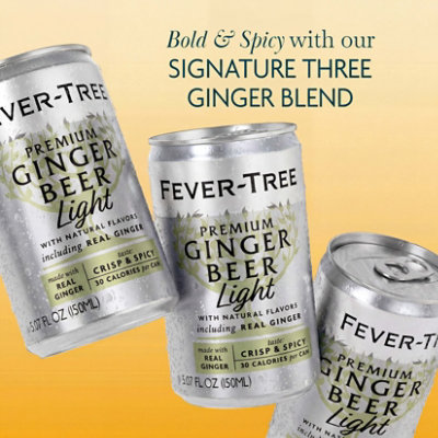 Fever Tree Ginger Beer Light 8-5.07fz - 8-5.07 FZ - Image 3