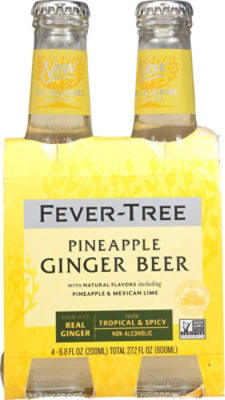 Fever Tree Ginger Beer Pineapple 4-6.8fz - 4-6.8 FZ - Image 5
