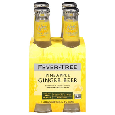 Fever Tree Ginger Beer Pineapple 4-6.8fz - 4-6.8 FZ - Image 1