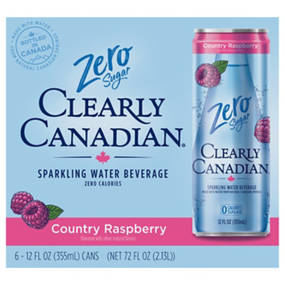 Clearly Canadian Country Raspberry 6-12fz - 6-12 FZ - Image 2