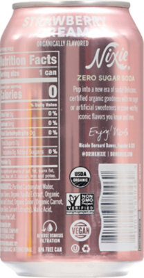 Nixie Soda Strawberry Cream 12fz - 12 FZ - Image 5