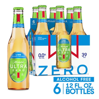 Michelob Ultra Lime Zero In Bottles - 6-12 Fl. Oz. - Image 1
