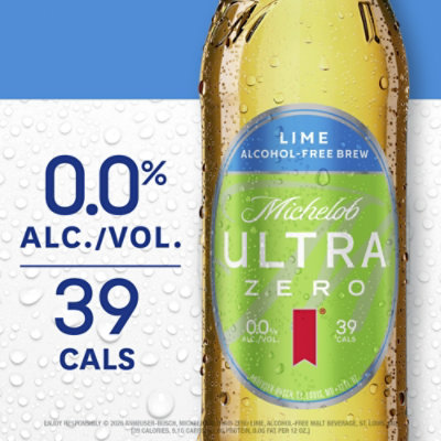 Michelob Ultra Lime Zero In Bottles - 6-12 Fl. Oz. - Image 2