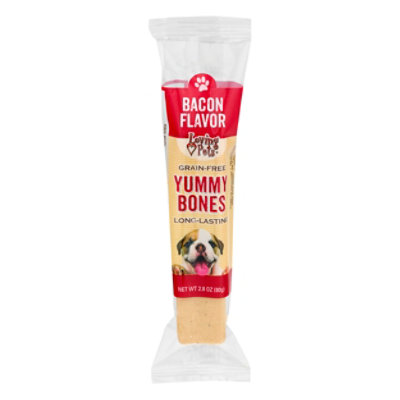 Yummy Bones Single Bacon Flavor - 2.8 OZ - Image 1