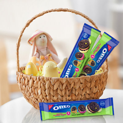 Oreo Limited Edition Easter Colored Creme Chocolate Sandwich Cookies - 2.04 Oz - Image 5