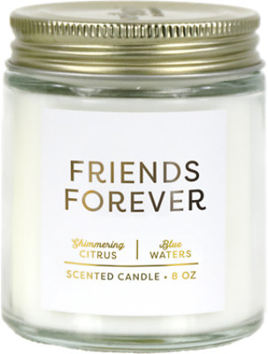 Overjoyed Boutique Mini Mason Candle Friends Forever - Each - Image 1