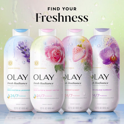 Olay Outlast Sweet Nectar Rose Water Body Wash 22 Fl Oz - 22 FZ - Image 6
