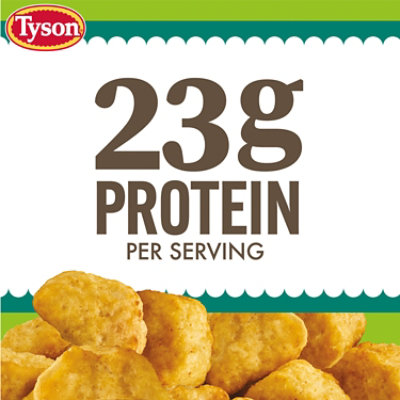 Tyson High Protein Unbreaded Simple Ingredients Chicken Nuggets - 22 Oz - Image 3