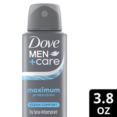 Dove Men Care Anti-perspirant Aerosol Clean Comfort 3.8 Oz - 3.8 OZ - Image 1