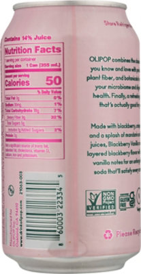 Olipop Soda Blackberry Vanilla - 12 FZ - Image 5