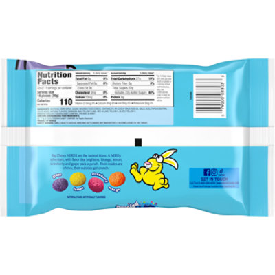 Nerds Big Chewy Jelly Beans - 12 OZ - Image 2