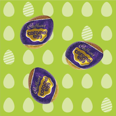 Cadbury Mini Caramel Egg Chocolate With Caramel Easter Candy -2.8 Oz - Image 3