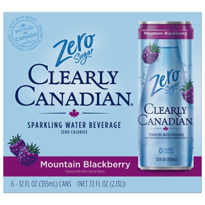 Clearly Canadian Mountain Blackberry Zero 6-12fz - 6-12 FZ - Image 3