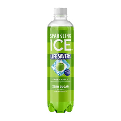 Sparkling Ice Life Savers Green Apple 17 Fz - 17 FZ - Image 2