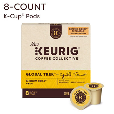 Keurig Coffee Collective Global Trek Medium Roast K Cup Coffee Pods - 8 Count - Image 3
