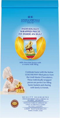 Lindt Gold Bunny Dbl Chocolate Shape - 3.9 OZ - Image 5