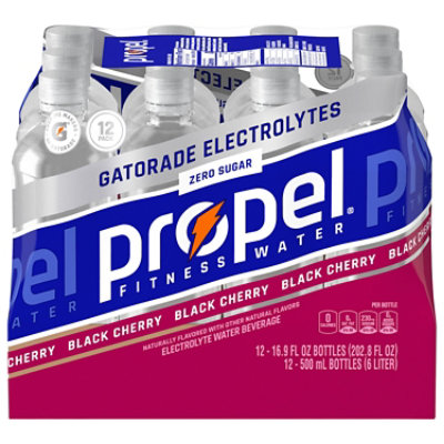 Propel Zero Sugar Black Cherry 12-16.9fz - 12-16.9FZ - Image 1