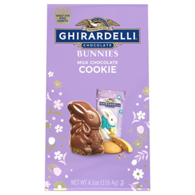 Ghirardelli Milk Chocolate Cookie Bunnies - 4.1 OZ - Image 2