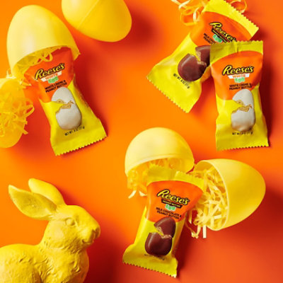 Reese's Assorted Flavored  Peanut Butter Eggs Easter Candy Snack Size - 16.8 Oz - Image 4