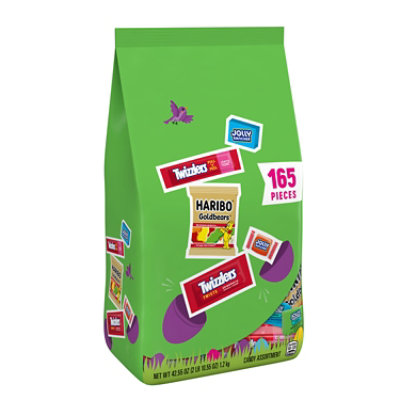 Haribo Jolly Rancher And Twizzlers Assorted Fruit Flavored Easter Candy Variety Bag - 165-42.55 Oz - Image 1
