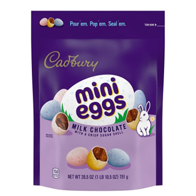 Cadbury Mini Eggs Milk Chocolate Easter Candy - 26.5 Oz - Image 1