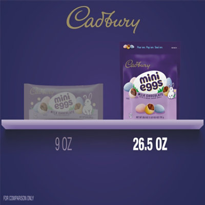 Cadbury Mini Eggs Milk Chocolate Easter Candy - 26.5 Oz - Image 5