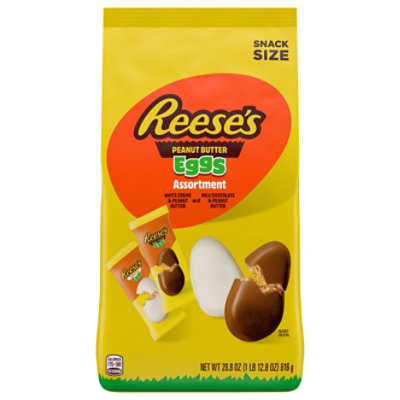 Reese's Assorted Flavored Snack Size Peanut Butter Eggs Easter Candy - 28.8 Oz - Image 3