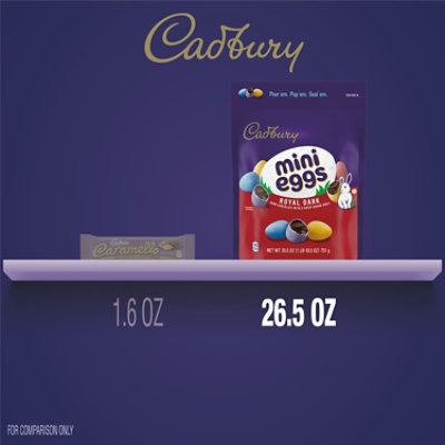 Cadbury Mini Eggs Dark Chocolate Easter Candy - 26.5 Oz - Image 5