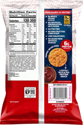 Quaker Protein Rice Crisps Tangy Bbq 2.6oz - 2.6 OZ - Image 5